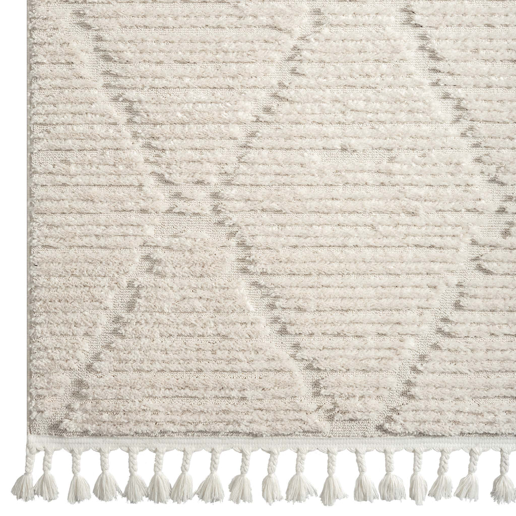 Alpine 3632 Ivory Hallway Runner