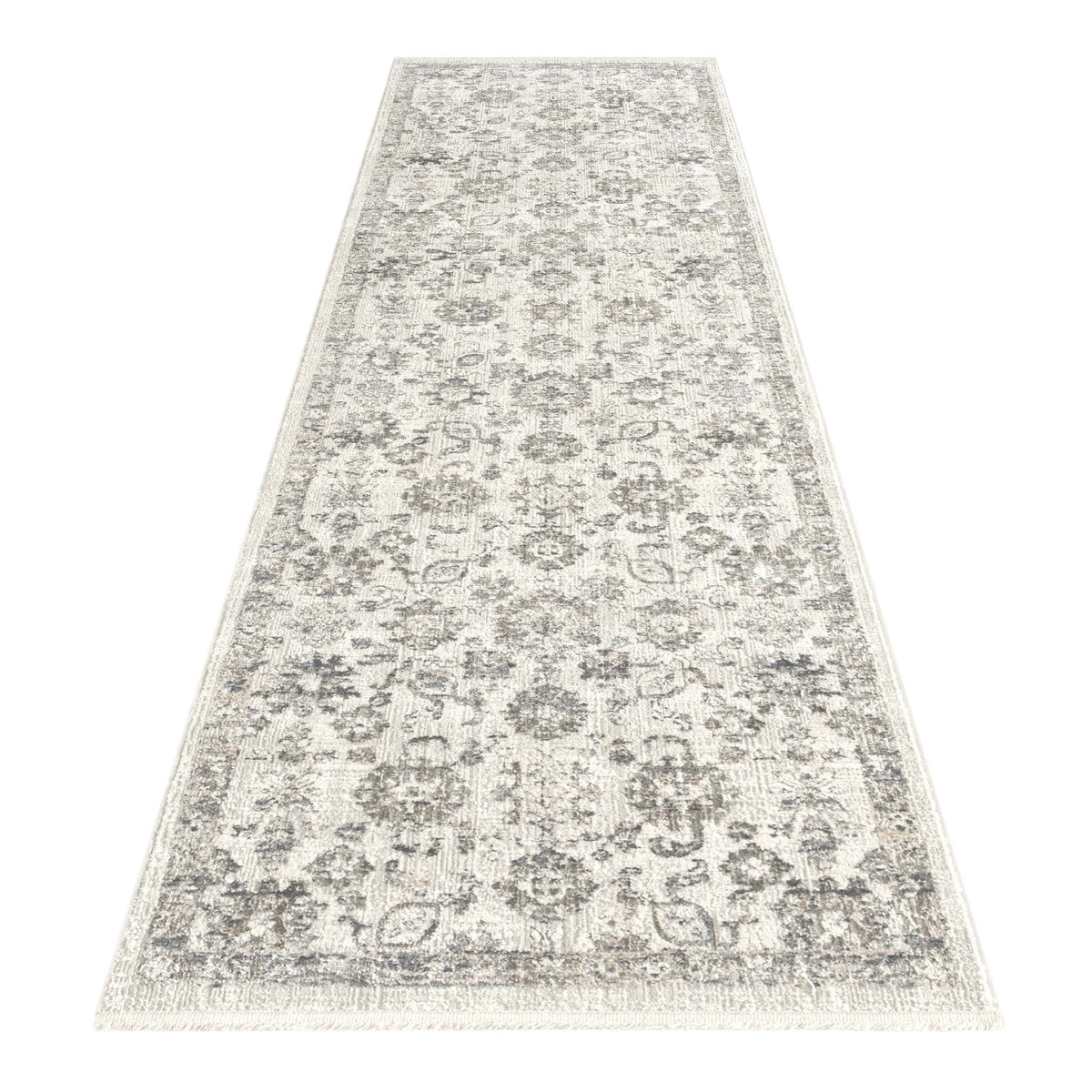 Aria 8201 Cream Hallway Runner — Rugplaza