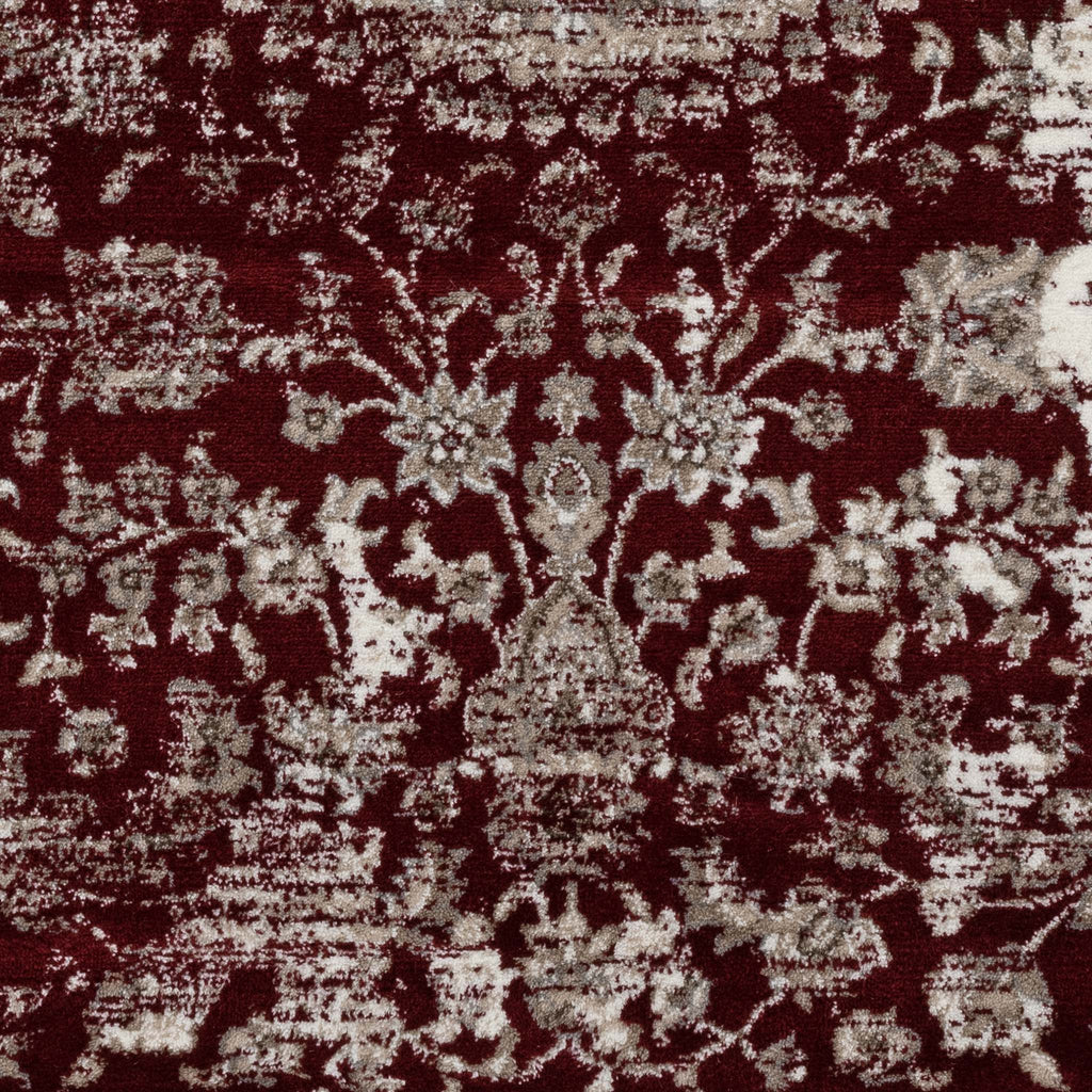 Dynasty 3464 Red Hallway Runner